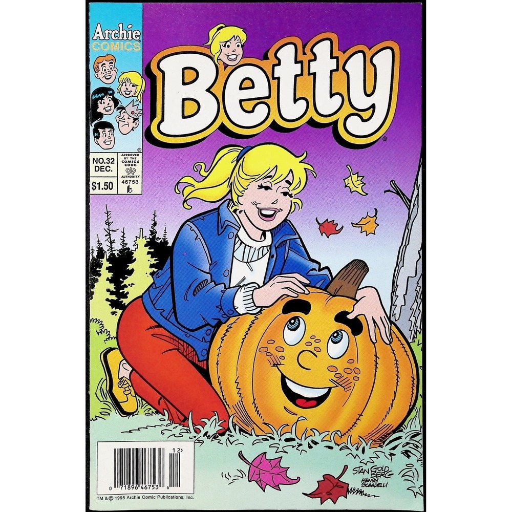 Betty #32 Newsstand Archie comic book 1995